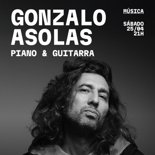 Show Gonzalo Asolas (Formato íntimo Piano & Guitarra)