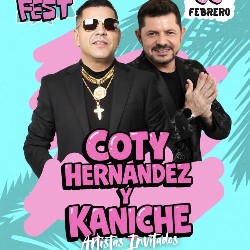 PUPI FEST - show en vivo COTY HERNÁNDEZ - KANICHE / VIERNES 6 de febrero 