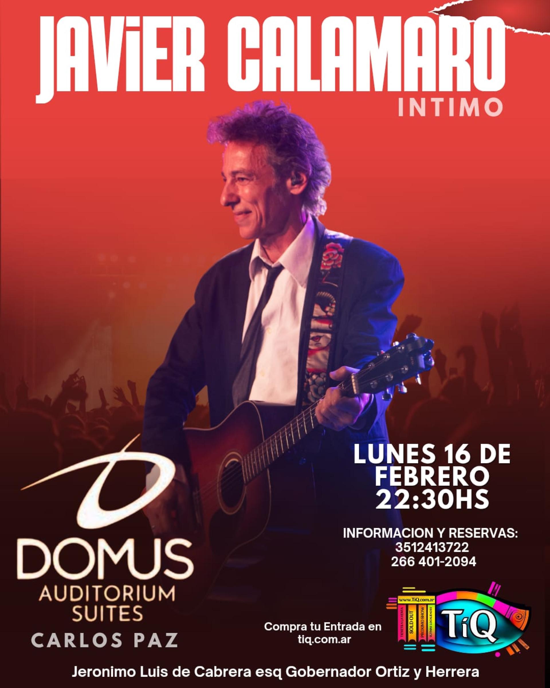 JAVIER CALAMARO ÍNTIMO