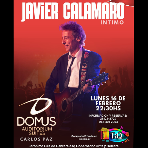 JAVIER CALAMARO ÍNTIMO