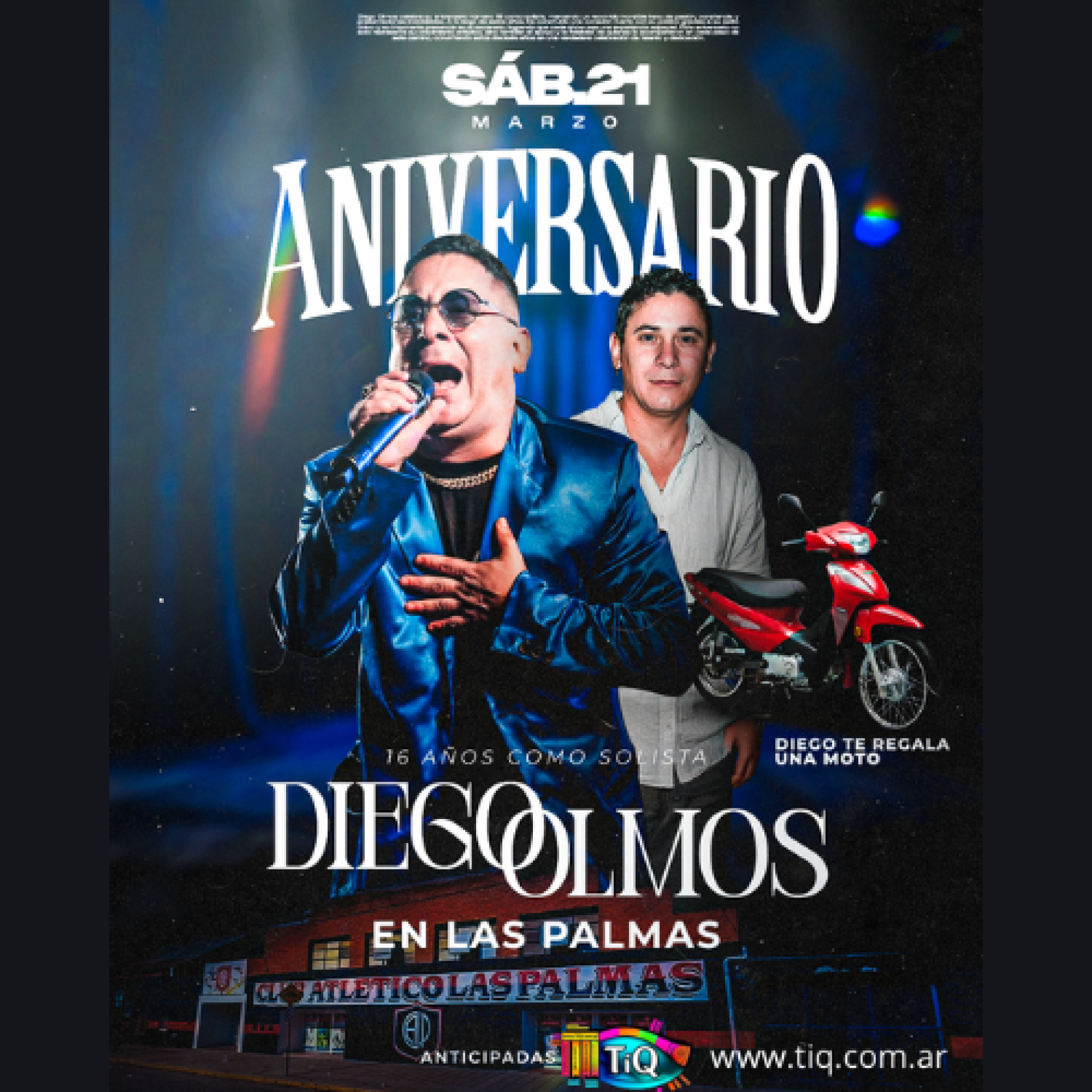 DIEGO OLMOS en Club Las Palmas