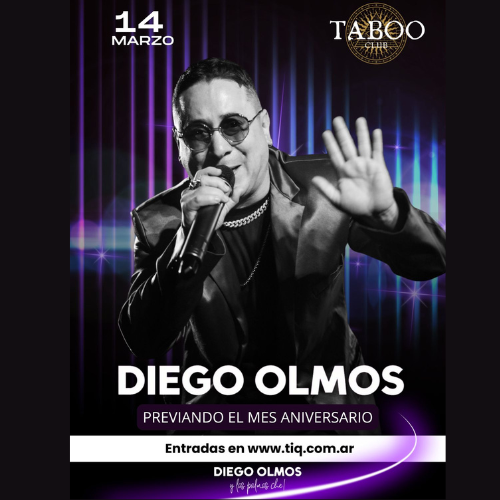 DIEGO OLMOS en TABOO Club!