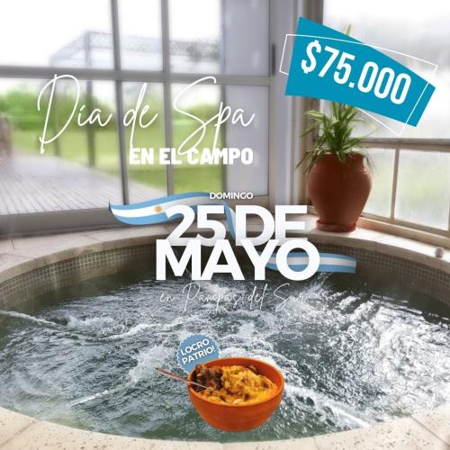 Domingo 25 de mayo | DÍA DE SPA | ¡Reservá sólo con el 20% de seña!