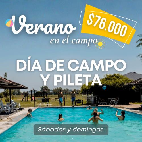 Sábado 14 de Febrero 2026 | DÍA DE CAMPO | ¡Reservá sólo con el 50% de seña!