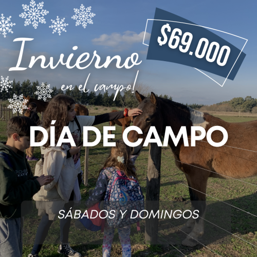 Sábado 5 de Septiembre del 2026 | DÍA DE CAMPO | ¡Reservá sólo con el 50% de seña!