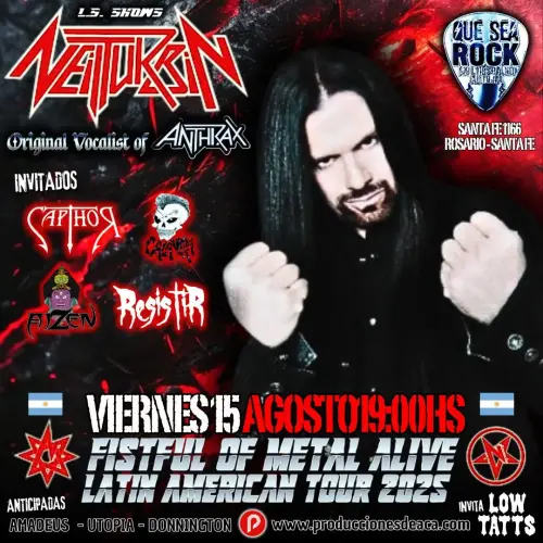 Neil Turbin en Rosario