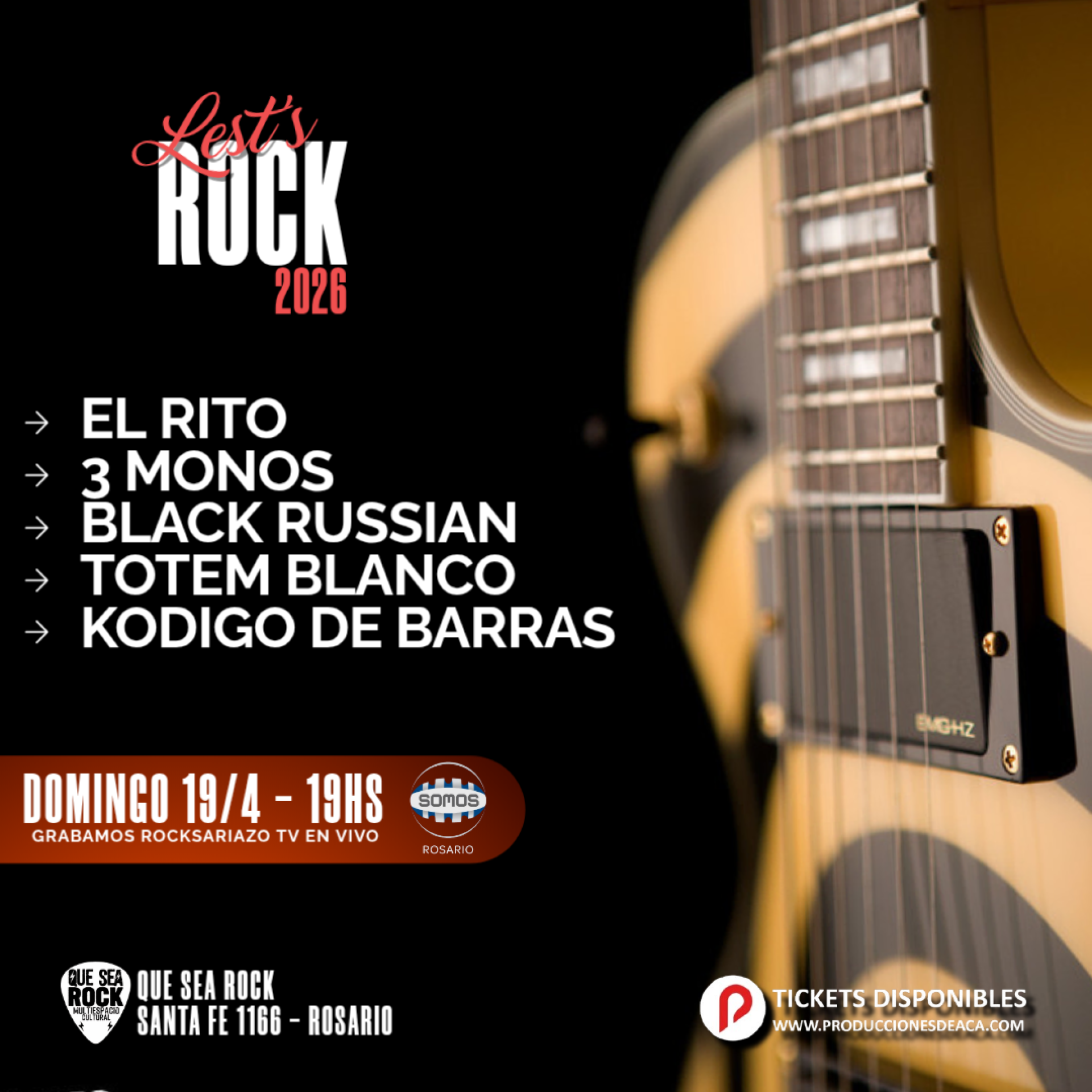 Grabamos Rocksariazo en vivo!!!