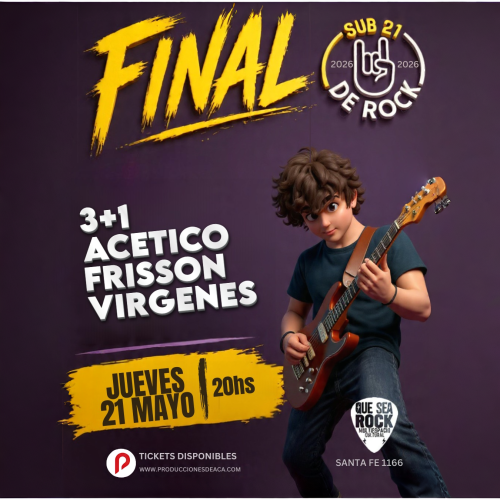 Final SUB 21 de Rock - 21/05