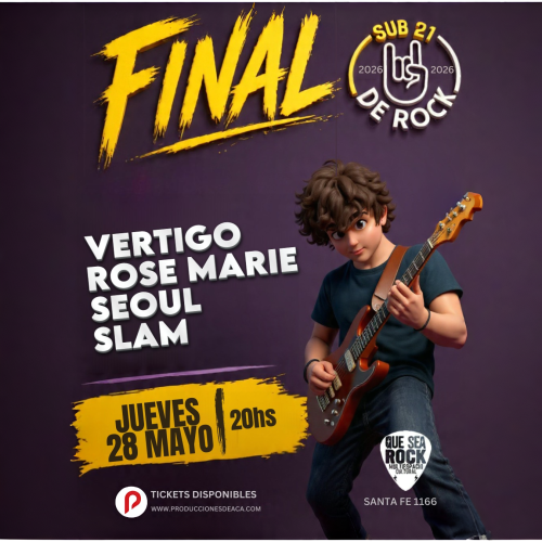 Final SUB 21 de Rock - 28/05