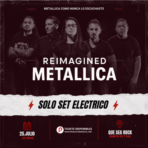 Reimagined Metallica - Set Electrico