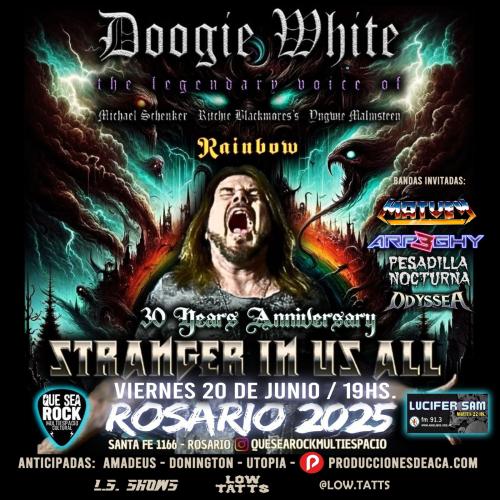 Doogie White en Rosario (Fecha a reprogramar)