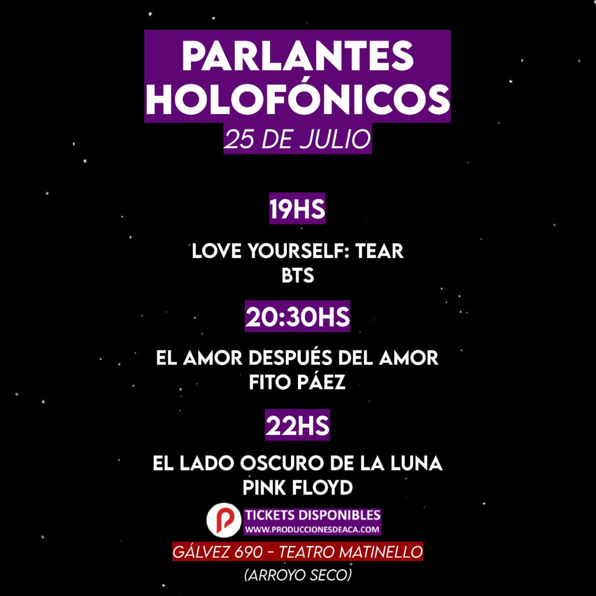 PARLANTES HOLOFÓNICOS™  MÚSICA Y CINE EN TOTAL OSCURIDAD