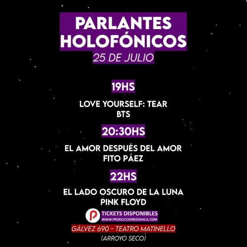PARLANTES HOLOFÓNICOS™  MÚSICA Y CINE EN TOTAL OSCURIDAD