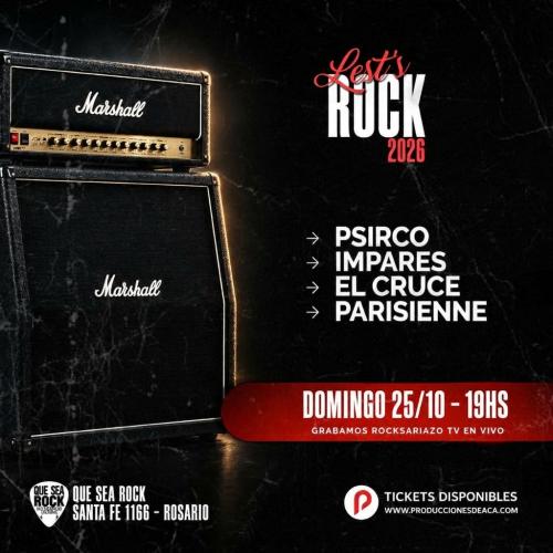 Grabamos Rocksariazo en vivo!!!