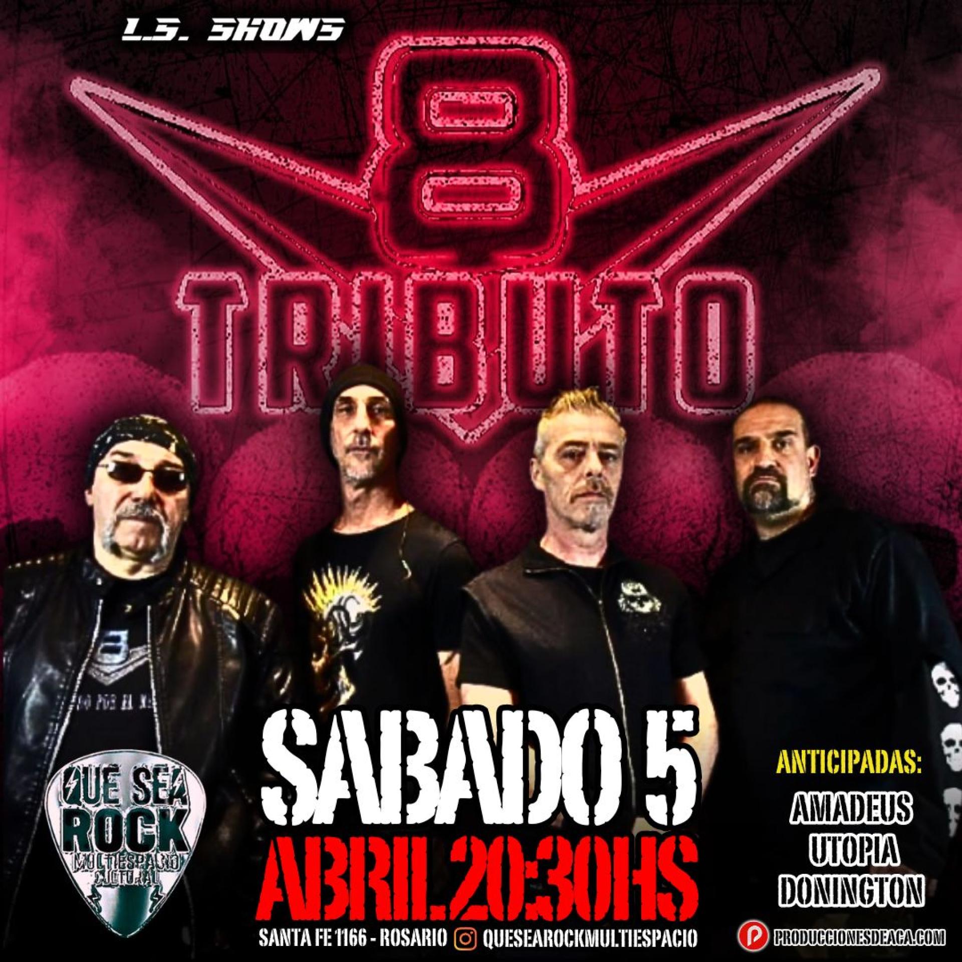 Tributo Argentino a V8 en Rosario