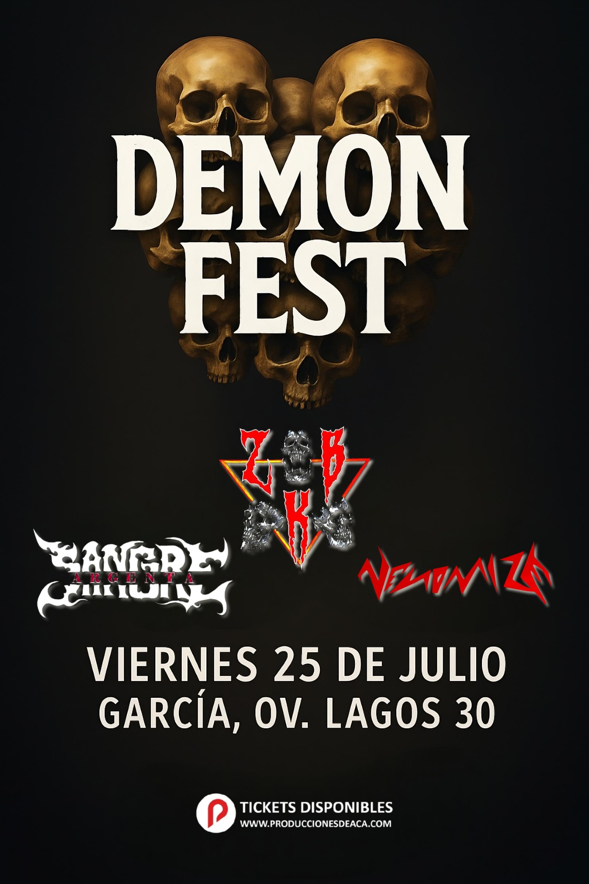 Demon Fest en Garcia