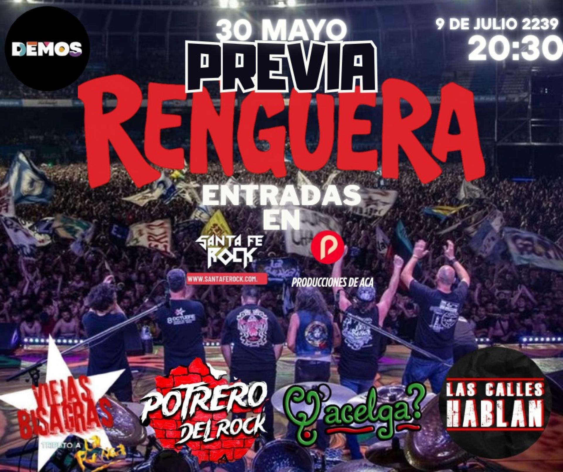 Previa Renguera en Santa Fe