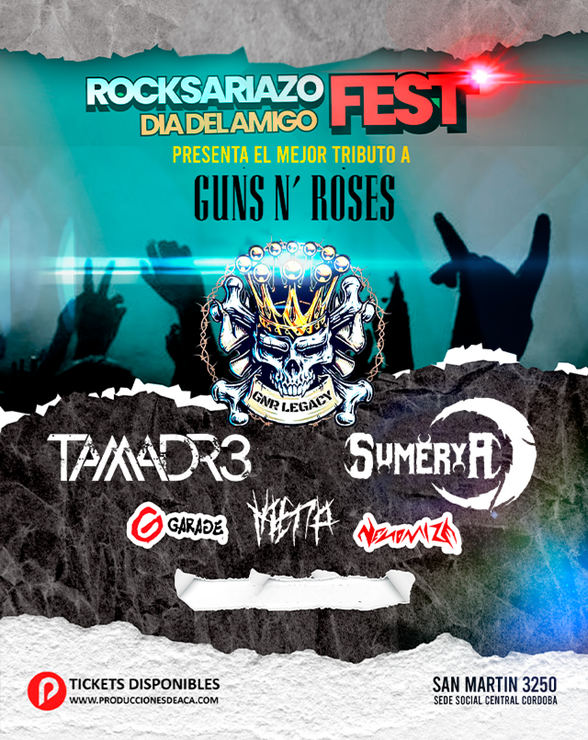 Rocksariazo Fest - Dia del Amigo