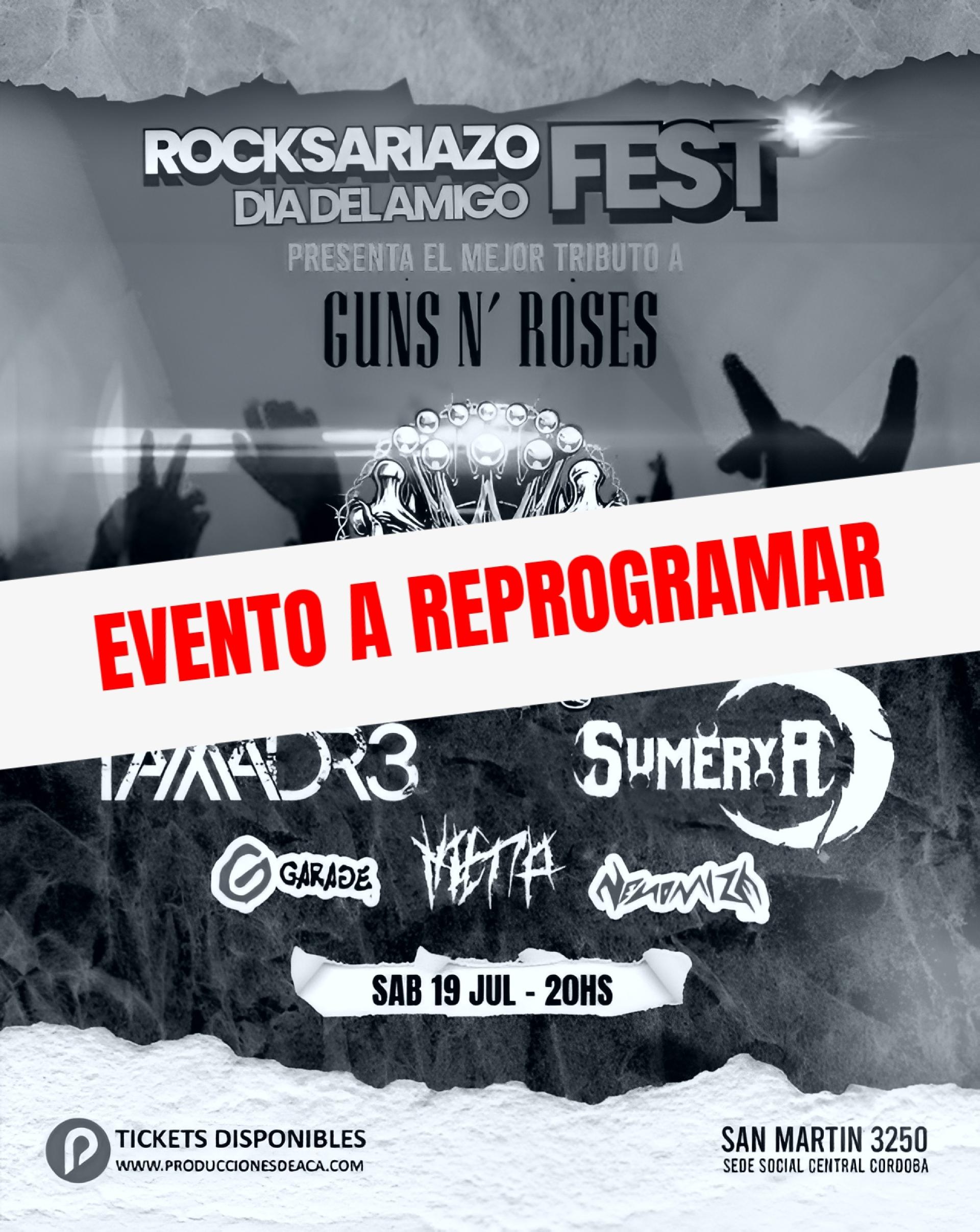 Rocksariazo Fest -  Evento a reprogramar