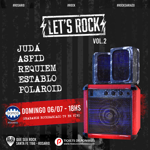 Filmamos nuevamente Rocksariazo en vivo!!!