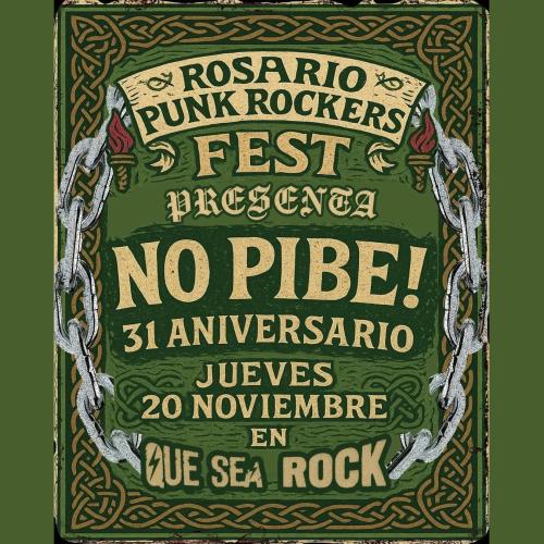 No Pibe! - 31 aniversario