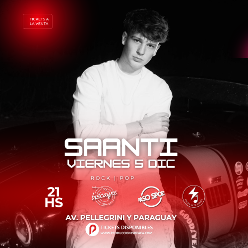 SAANTI en vivo!