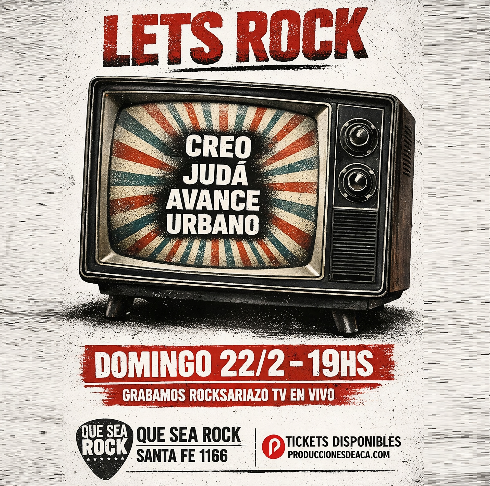 Grabamos Rocksariazo en vivo!!!