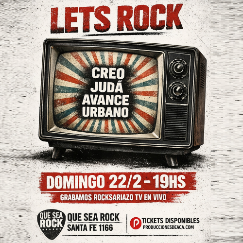 Grabamos Rocksariazo en vivo!!!