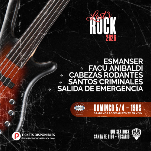 Grabamos Rocksariazo en vivo!!!