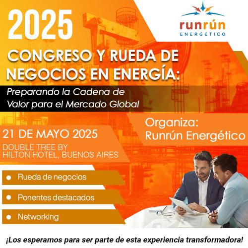 Congreso y rueda de negocios en Energía: 