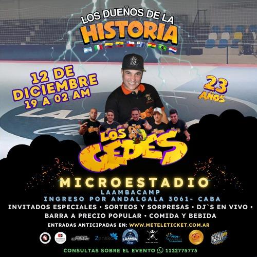 LOS GEDES en MICROESTADIO