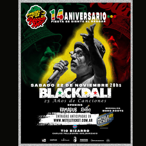 FIESTA SE SIENTE EL REGGAE - ANIVERSARIO 14 Años 🎂
