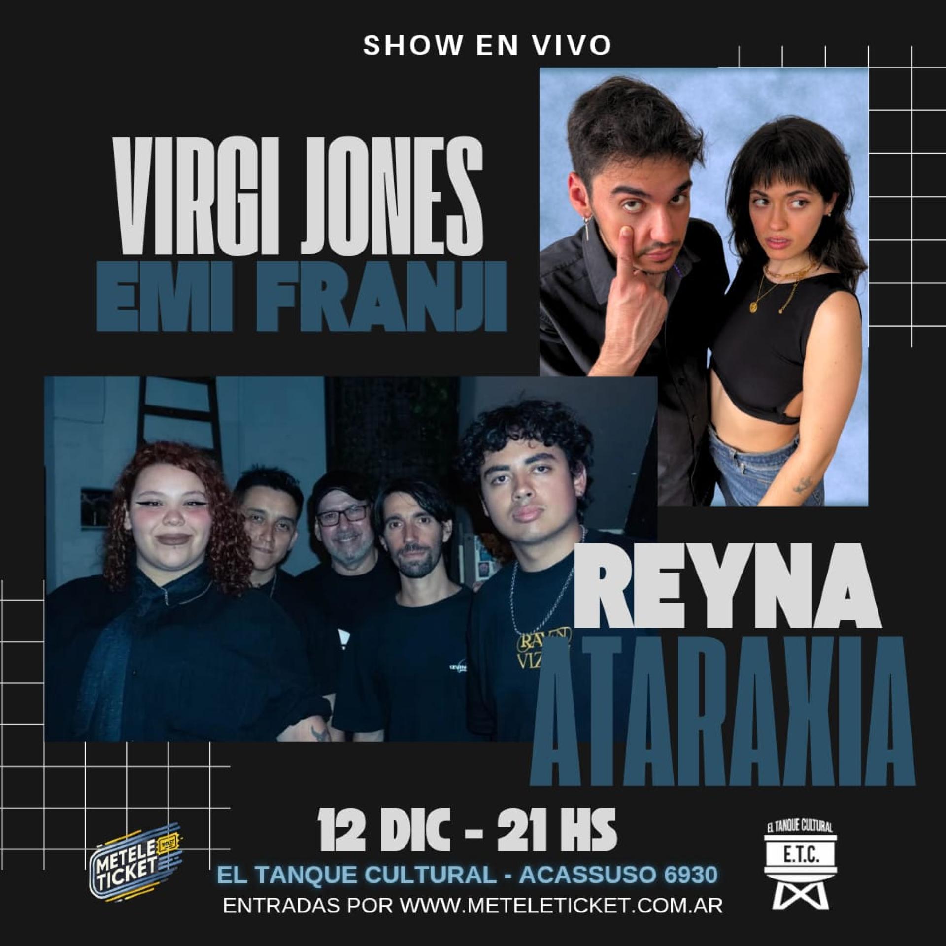 VIRGI JONES y EMI FRANJI // REYNA ATARAXIA