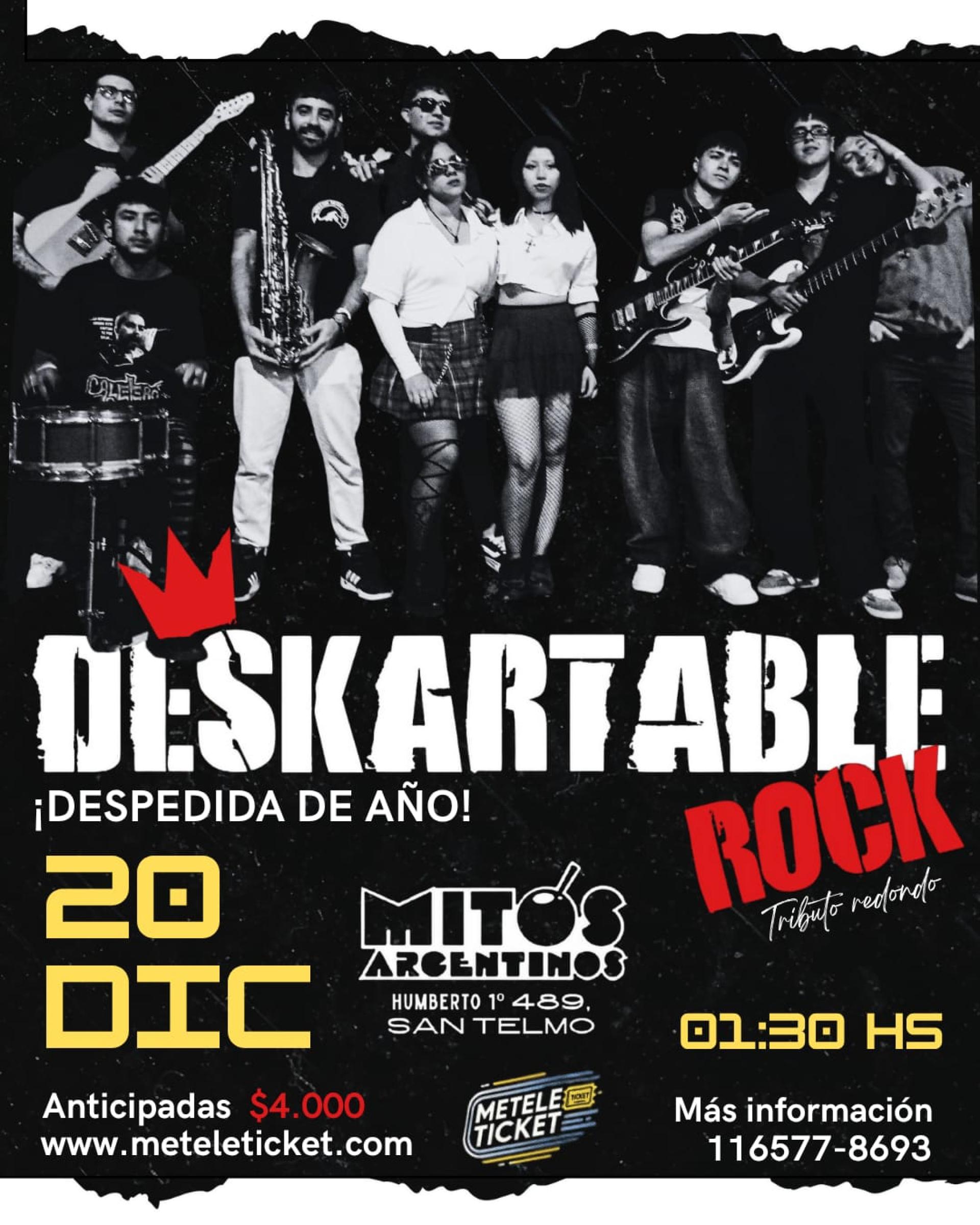 DESKARTABLE - TRIBUTO A LOS REDONDOS