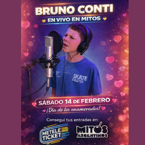BRUNO CONTI - CANTANDO AL AMOR