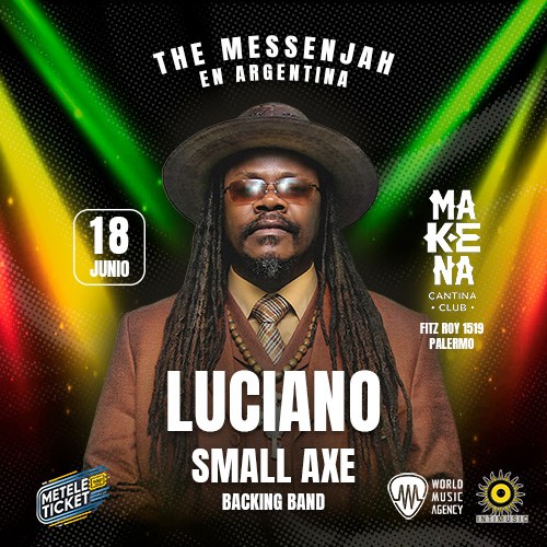 LUCIANO - THE MESSENJAH EN ARGENTINA