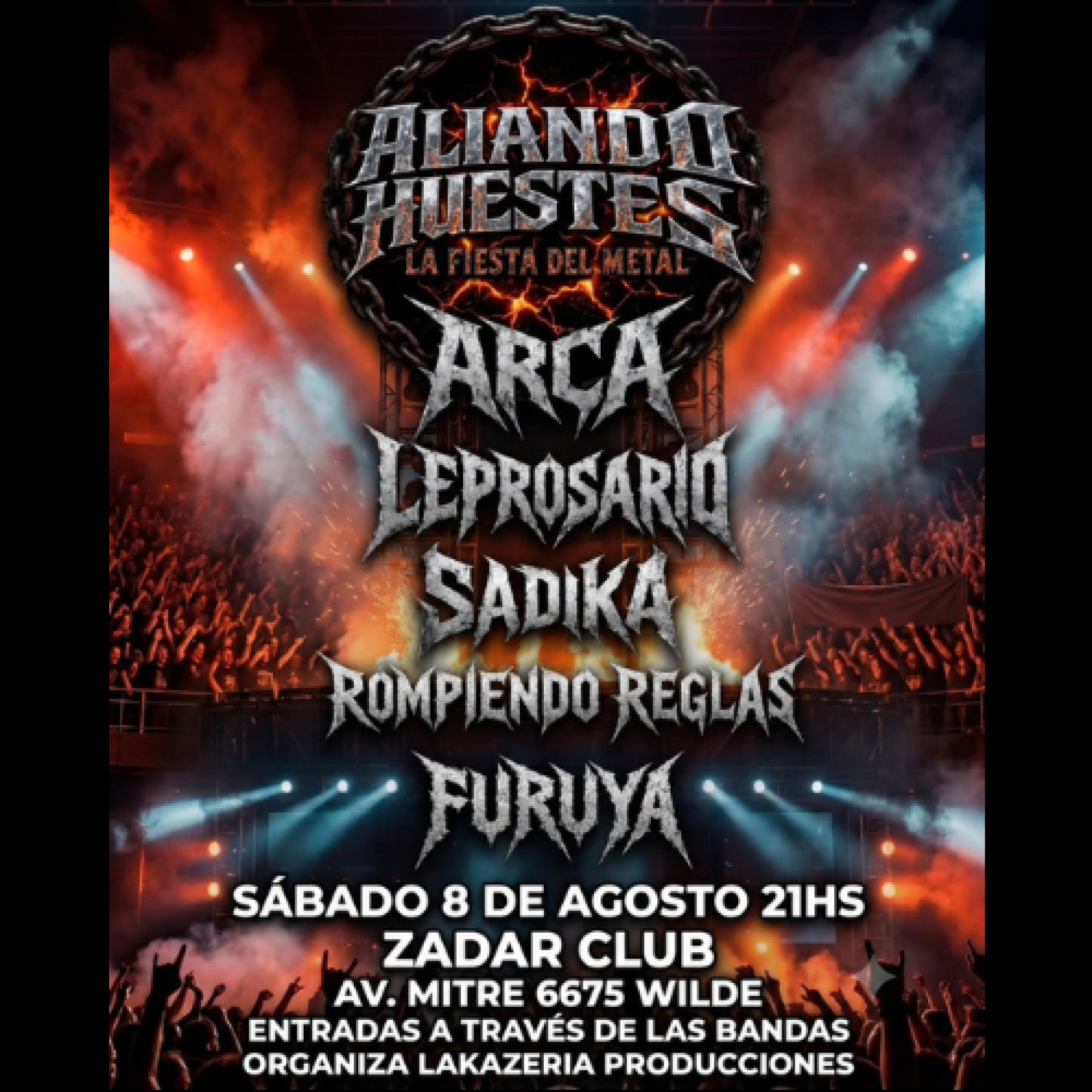 ALIANDO HUESTES - LA FIESTA DEL METAL