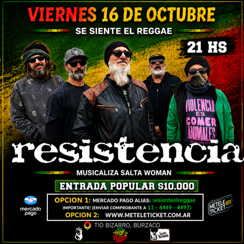 RESISTENCIA en el Tío Bizarro Burzaco
