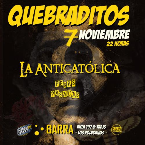 QUEBRADITOS en BARRA 82 BAR!!