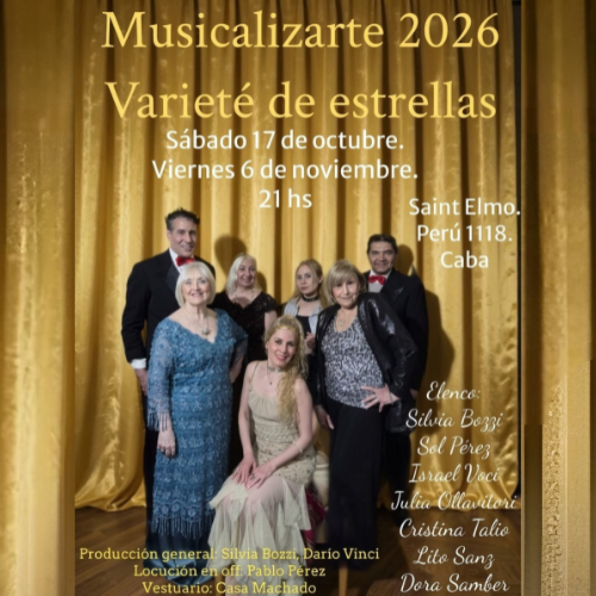 MUSICALIZARTE 2026 - Variete de estrellas