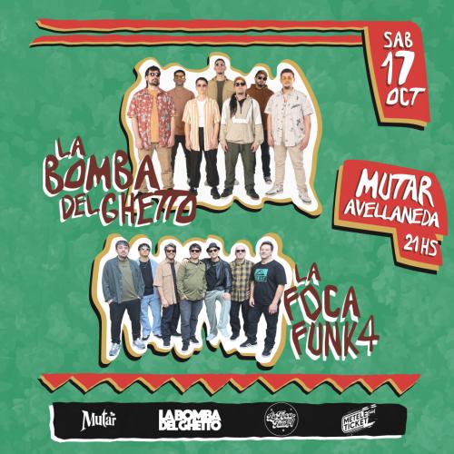 LA BOMBA DEL GHETTO en MUTAR BAR