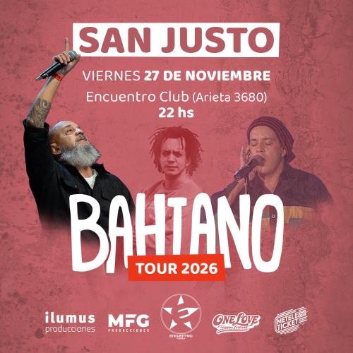 BAHIANO TOUR 2026