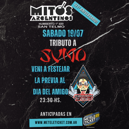 TRIBUTO A SUMO - LA REVOLUCION DE LOS DUENDES