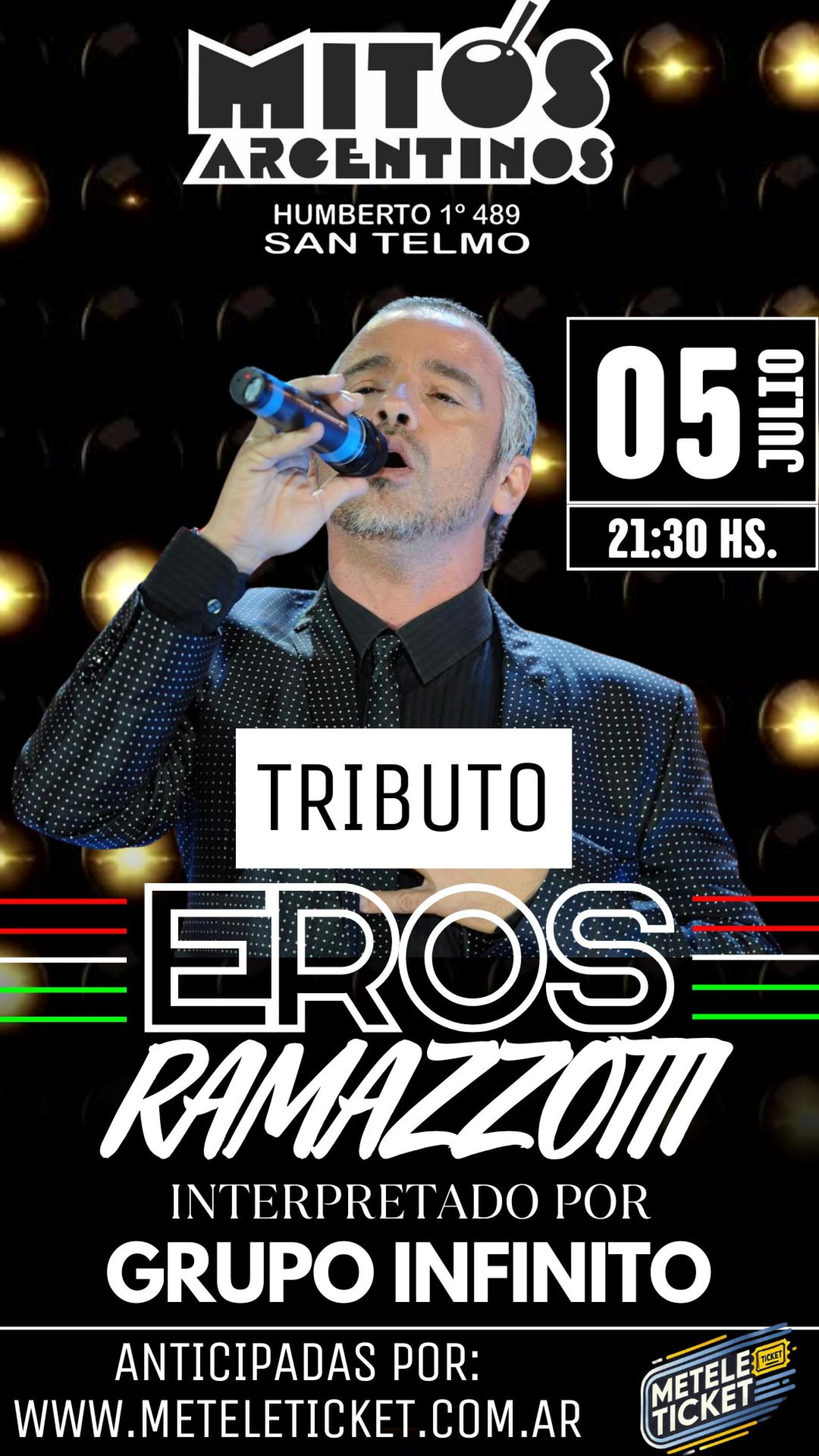 TRIBUTO EROS RAMAZZOTTI - GRUPO INFINITO