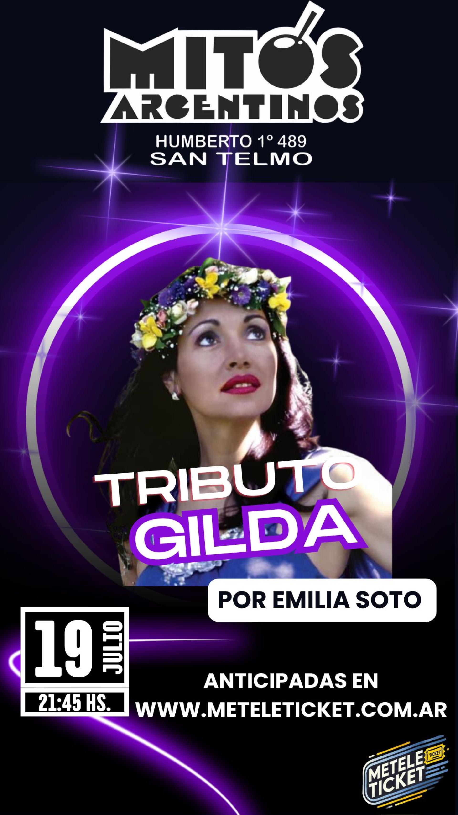 TRIBUTO GILDA - EMILIA SOTO