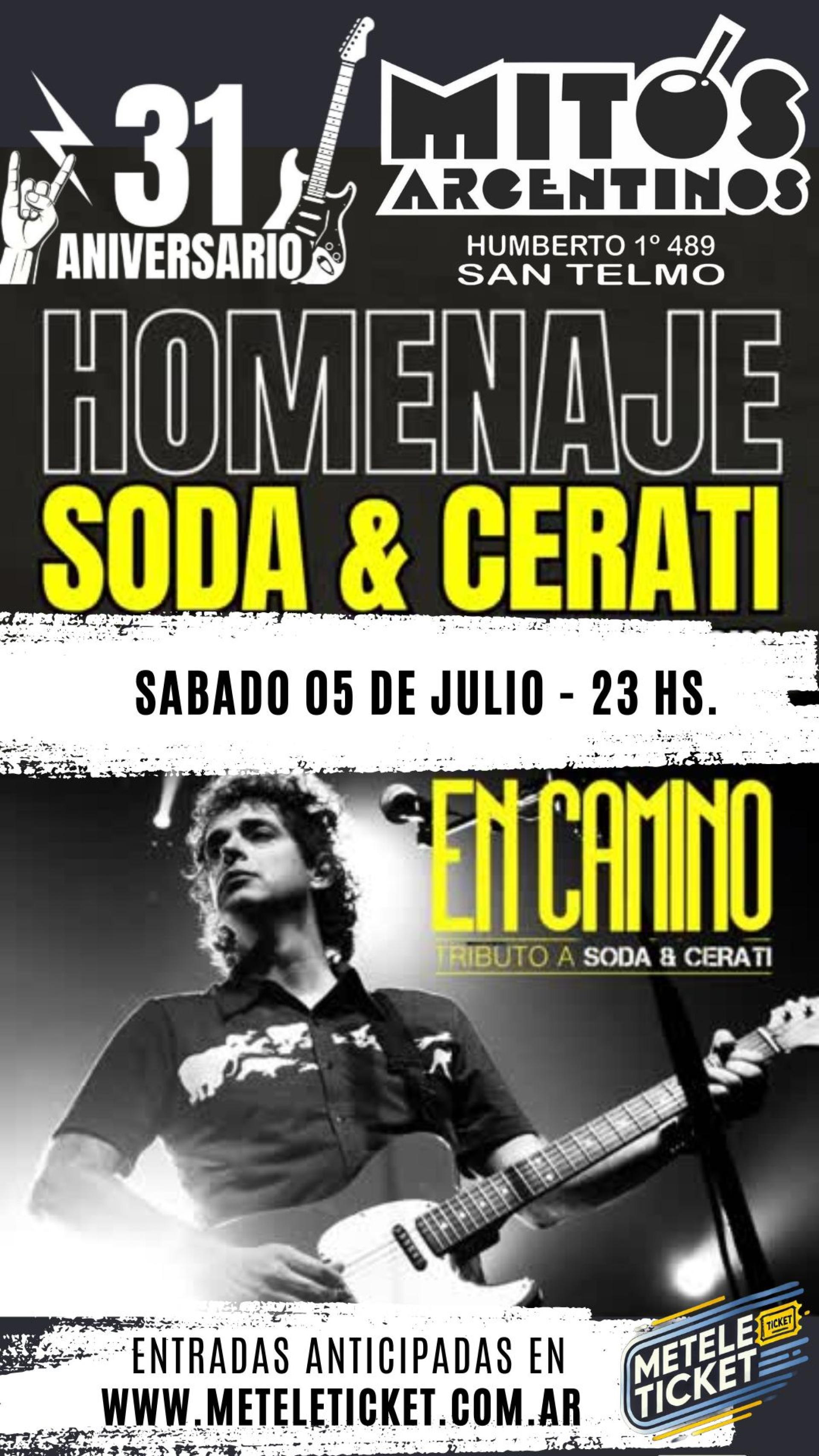 TRIBUTO SODA STEREO - EN CAMINO