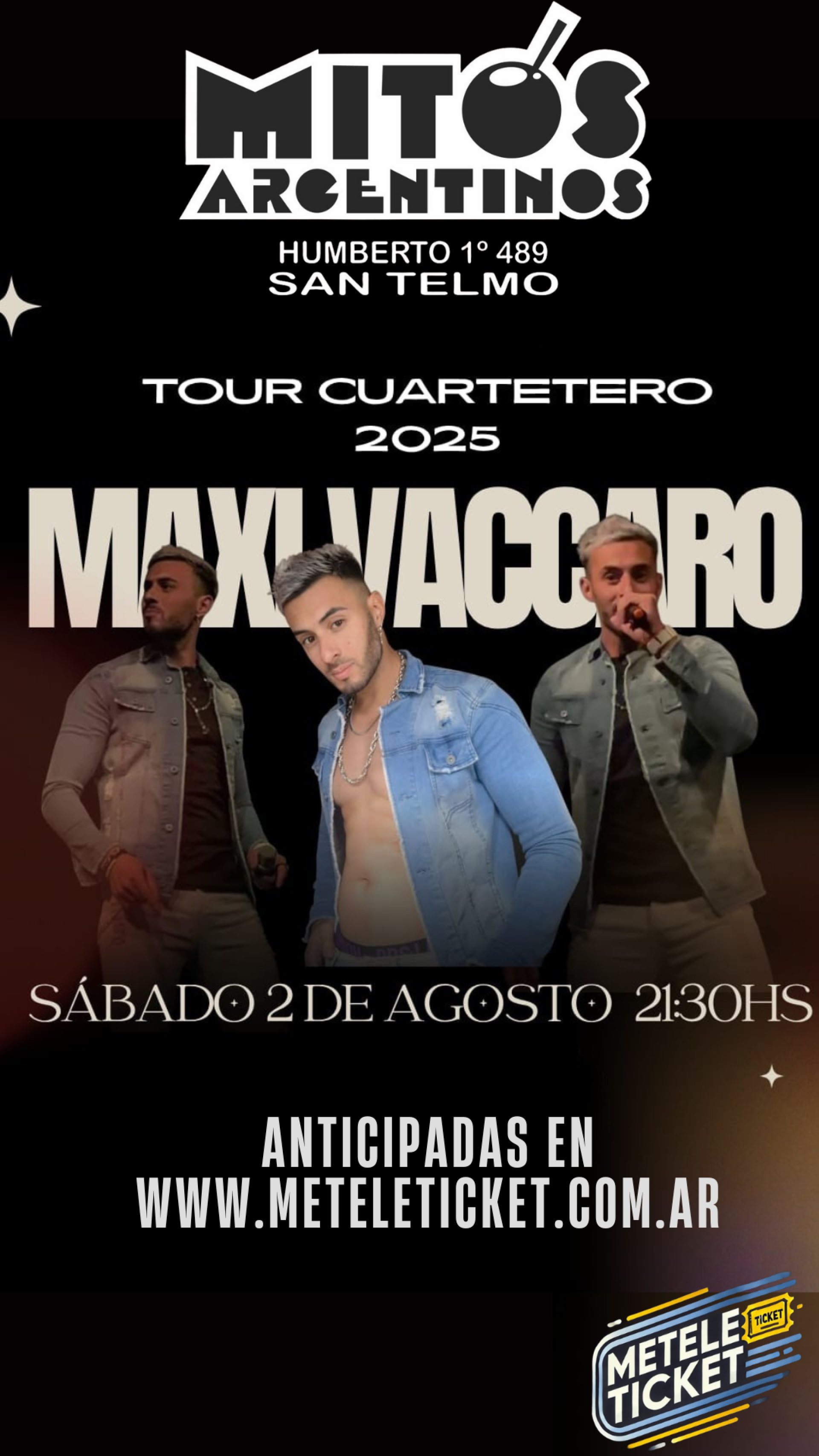 TOUR CUARTETERO - MAXI VACCARO