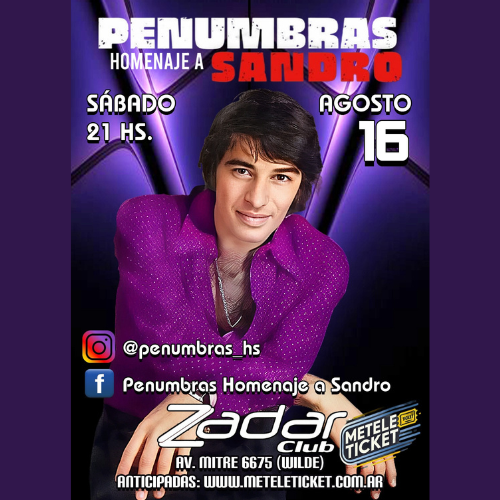 PENUNBRAS - HOMENAJE A SANDRO