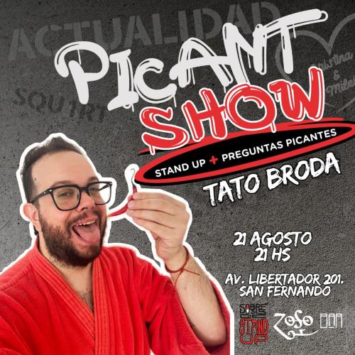 PICANT SHOW - TATO BRODA - ZOSO BAR