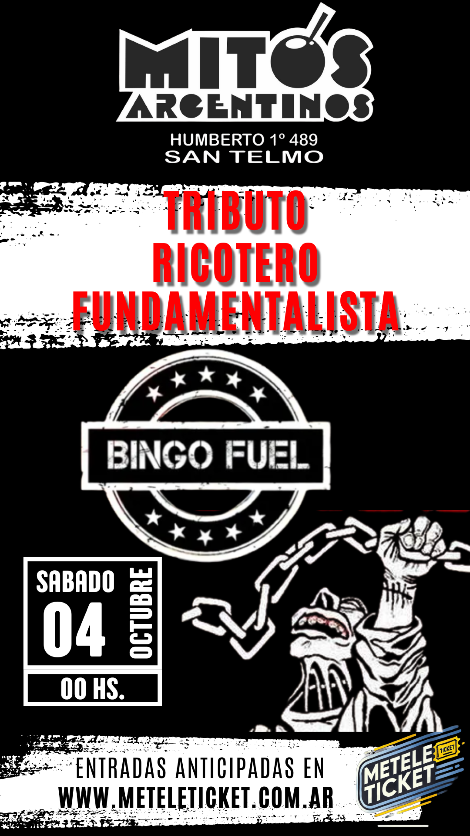BINGO FUEL - TRIBUTO RICOTERO FUNDAMENTALISTA